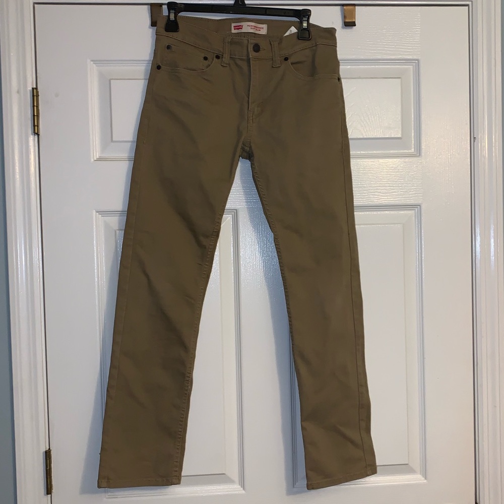 Boys Levi’s Slim Fit Khaki Pants